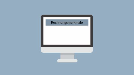 Foto: Rechnungsmerkmale
